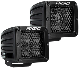 Rigid Industries D Series PRO Midnight Edition - Spot - Difuso - Par