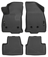 Cargar imagen en el visor de la galería, Husky Liners 2016 Chevrolet Volt WeatherBeater Combo Revestimientos de piso negros