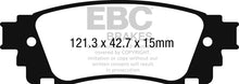 Cargar imagen en el visor de la galería, EBC 2017+ Toyota C-HR 2.0L Ultimax2 Rear Brake Pads