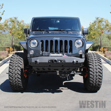 Cargar imagen en el visor de la galería, Westin 07-18 Jeep Wrangler JK WJ2 Stubby Front Bumper - Tex. Blk