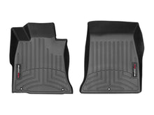 Cargar imagen en el visor de la galería, WeatherTech 2019 + Genesis G70 Front FloorLiner - Black (Rear Wheel Drive)