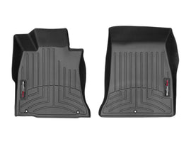 WeatherTech 2019 + Genesis G70 Front FloorLiner - Black (Rear Wheel Drive)