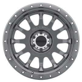 Method MR605 NV 20x10 -24 mm Offset 6x135 87 mm CB Rueda de titanio brillante