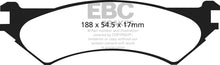Cargar imagen en el visor de la galería, EBC 97-00 Ford Econoline E250 4.2 (4 Wheel ABS) Greenstuff Rear Brake Pads