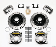 Cargar imagen en el visor de la galería, Wilwood Forged Dynalite P/S P-B Kit Drilled Polished Small Ford 2.66in Offset