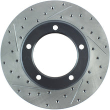 Cargar imagen en el visor de la galería, StopTech Slotted &amp; Drilled Sport Brake Rotor