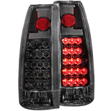 ANZO 1999-2000 Cadillac Escalade luces traseras LED negras
