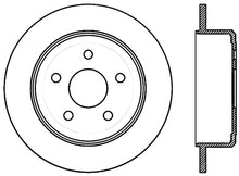 Load image into Gallery viewer, StopTech 07-18 Jeep Wrangler Cryo Slotted Rear Left Sport Brake Rotor