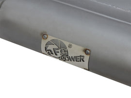 aFe Scorpion Escape con eje trasero de acero de alumbre de 2-1/2 pulgadas con punta pulida 07-18 Jeep Wrangler JK V6-3.6/3.8L