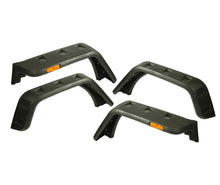 Cargar imagen en el visor de la galería, Rugged Ridge Hurricane Fender Flare Kit EU Textured 07-18 Jeep Wrangler JK
