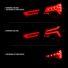 Cargar imagen en el visor de la galería, ANZO 14-18 Chevrolet Impala LED Taillights Red/Clear