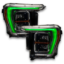 Cargar imagen en el visor de la galería, Oracle 21-22 Ford F-150 ColorSHIFT RGB+W Headlight DRL Upgrade Kit w/ RF Controller SEE WARRANTY
