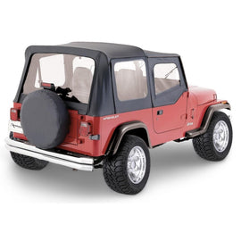 Rampage 1976-1983 Jeep CJ5 Parte superior completa - Denim negro