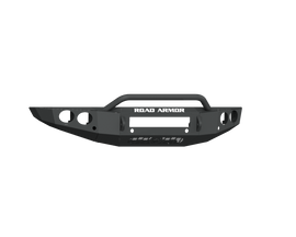 Road Armor 19-20 Ford Ranger Stealth Parachoques delantero con cápsulas de luz redondas/protector pre-runner - Tex Blk