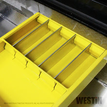 Cargar imagen en el visor de la galería, Westin/Brute 9in x 15in tray w/ 4 Silver Aluminum Dividers - Yellow