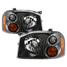 Cargar imagen en el visor de la galería, xTune 01-04 Nissan Frontier OEM Headlights - Black (HD-JH-NF01-AM-BK)