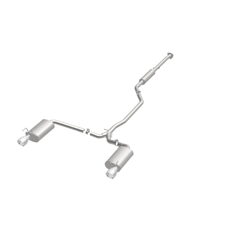 MagnaFlow Sys C/B 2015 Honda Accord 3.5L V6 2.5in SS Doble Parte Trasera Pulida Punta 4.5