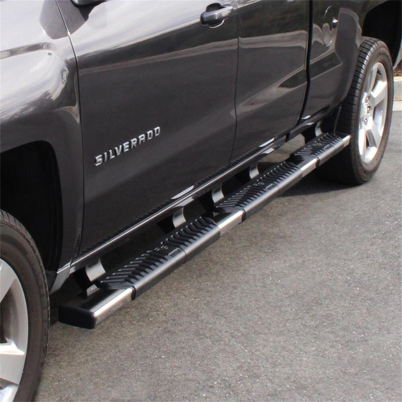 Westin 07-18 Chevrolet Silverado 1500 CC 6.5ft Bed R5 M-Series W2W Nerf Step Bars - Blk