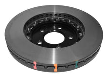 Cargar imagen en el visor de la galería, DBA 05-10 Ford Mustang GT / 11-13 V6 Rotor delantero ranurado serie 5000 de 2 piezas ensamblado con sombrero negro