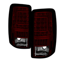 Cargar imagen en el visor de la galería, Xtune GMC Yukon Denali Xl 01-06 Version 2 C Shape LED Tail Lights Red Smoke ALT-ON-CD00-G2-LED-RS