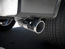 aFe Atlas 4 pulgadas de acero aluminizado DPF-Back Exh 18-19 Ford F-150 V6-3.0L (td) con punta pulida