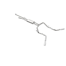 Cargar imagen en el visor de la galería, MagnaFlow Cat-Back 10-15 Toyota Tundra SC LB / CC SB 4.6L/5.7L V8 SS 2.5 Punta trasera doble dividida de 4 pulgadas