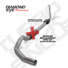 Cargar imagen en el visor de la galería, KIT Diamond Eye 5 pulgadas TB MFLR RPLCMENT TUBO SGL ALUM 94-97 5 7 3L F250/F350 PWRSTROKE NFS W CARB STDS