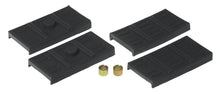 Cargar imagen en el visor de la galería, Prothane 67-69 GM F-Body Upper/Lower Spring Pad (Mono) - Black