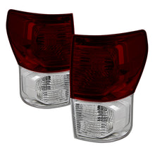 Cargar imagen en el visor de la galería, Xtune Toyota Tundra 2007-2013 OEM Style Tail Lights Red Smoked ALT-JH-TTU10-OE-RSM