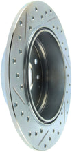 Load image into Gallery viewer, StopTech Select Sport 04-08 Acura TL Drilled &amp; Slotted Rear Driver Side Sport Brake Rotor