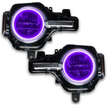 Cargar imagen en el visor de la galería, Oracle 2021 Ford Bronco Base Headlight LED Halo Kit - ColorSHIFT - w/ 2.0 Controller SEE WARRANTY