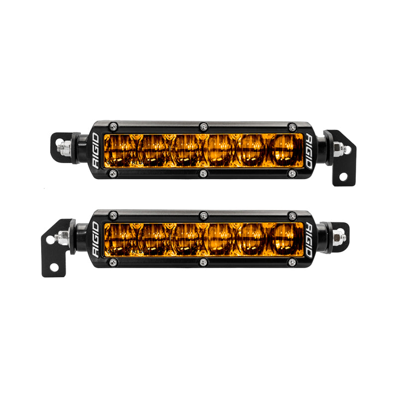 Rigid Industries 2022+ Toyota Tundra Kit de luces antiniebla blancas serie SR de 6 pulgadas