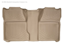 Cargar imagen en el visor de la galería, WeatherTech 07-13 Chevrolet Silverado Crew Cab Rear FloorLiner - Tan