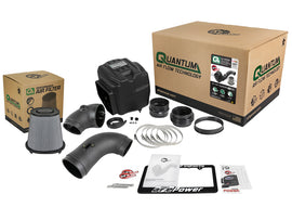 Sistema de admisión de aire frío aFe Quantum Pro DRY S 08-10 GM/Chevy Duramax V8-6.6L LMM - Seco