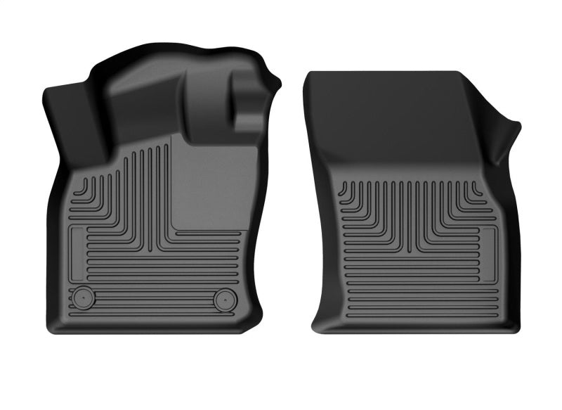 Husky Liners 2022 VW Taos X-Act Contour Revestimientos de piso delantero negros
