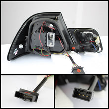 Cargar imagen en el visor de la galería, Spyder BMW E46 00-03 2Dr Coupe Light Bar LED Tail Lights Red Clear ALT-YD-BE4600-LBLED-RC