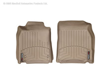 Load image into Gallery viewer, WeatherTech 08-12 Lexus ES 350 Front FloorLiner - Tan