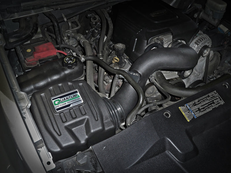 Entrada de aire frío aFe Quantum con Pro 5R Media 09-13 GM Silverado/Sierra V8-4.8/5.3/6.2L