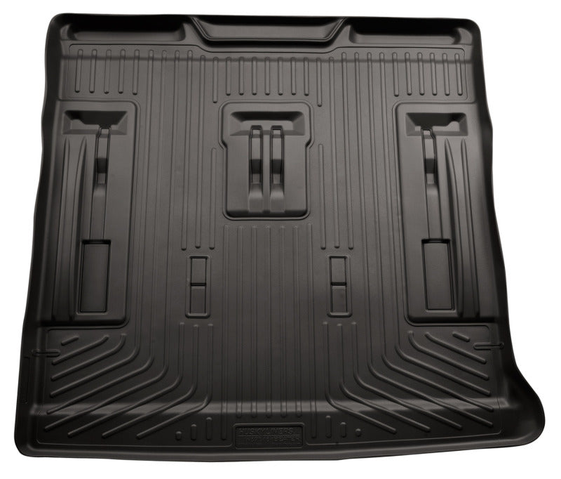 Husky Liners 07-13 GM Escalade/Suburban/Yukon WeatherBeater Revestimientos de carga traseros negros
