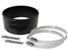 Cargar imagen en el visor de la galería, Kit de acoplamiento de accesorios de rendimiento aFe Magnum FORCE 5 pulgadas de diámetro interior x 2-1/4 pulgadas de largo recto