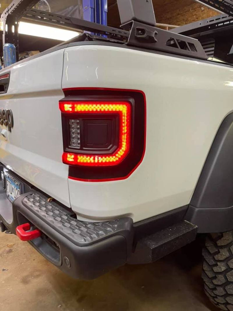 Oracle Jeep Gladiator JT Flush Mount LED Standard Red Tail Lights | 5882-504