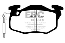 Cargar imagen en el visor de la galería, EBC 82-84 Renault Fuego 1.6 (Bendix) Greenstuff Front Brake Pads