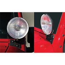 Cargar imagen en el visor de la galería, Rugged Ridge 07-18 Jeep Wrangler JK Back Windshield Aux. Light Mounting Brackets