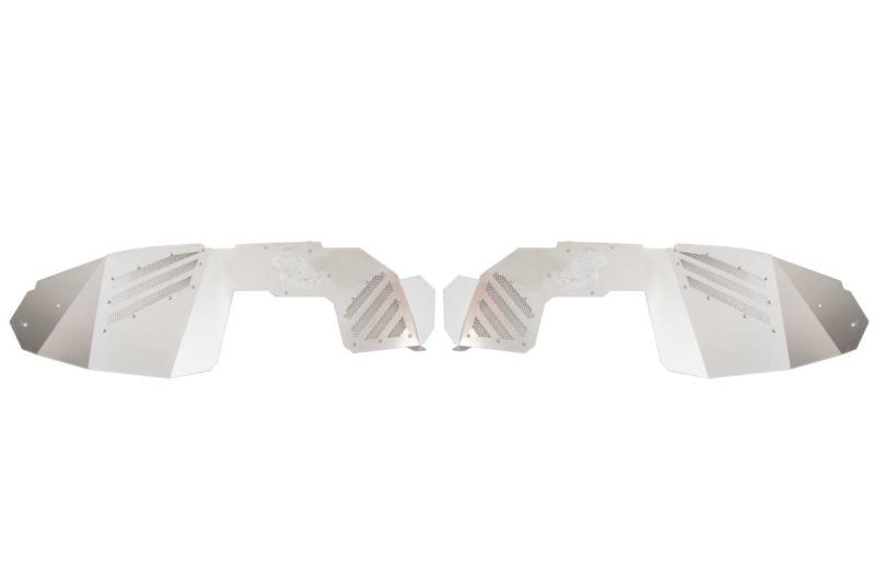 Guardabarros interiores delanteros crudos para Jeep Wrangler/Gladiator Fishbone Offroad 2018+