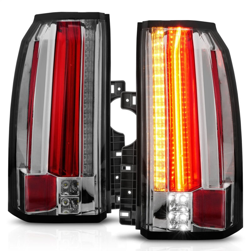 ANZO 2015-2017 GMC Yukon/Yukon XL Luces traseras LED cromadas
