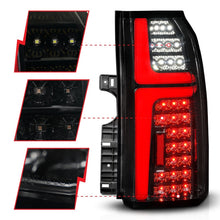 Cargar imagen en el visor de la galería, ANZO 15-20 Chevrolet Tahoe Luces traseras de tubo LED secuenciales, color negro