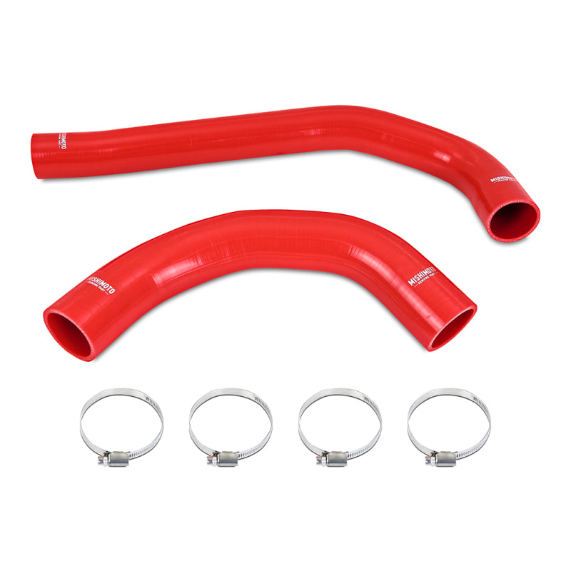 Mishimoto 2019+ RAM Cummins 6.7L Kit de manguera de refrigerante de silicona, rojo
