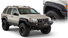 Cargar imagen en el visor de la galería, Bushwacker 99-04 Jeep Grand Cherokee bengalas estilo recortado 2 piezas - negro