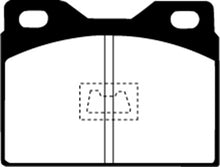 Cargar imagen en el visor de la galería, Pastillas de freno delanteras EBC 76-85 Porsche 924 2.0 Redstuff