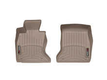 Load image into Gallery viewer, WeatherTech 11+ BMW 5-Series Front FloorLiner - Tan